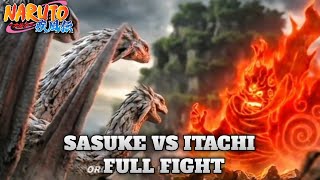 Emotional Ai-Generated Live Action Sasuke Vs Itachi Full Fight - Legendary Uchiha Battle