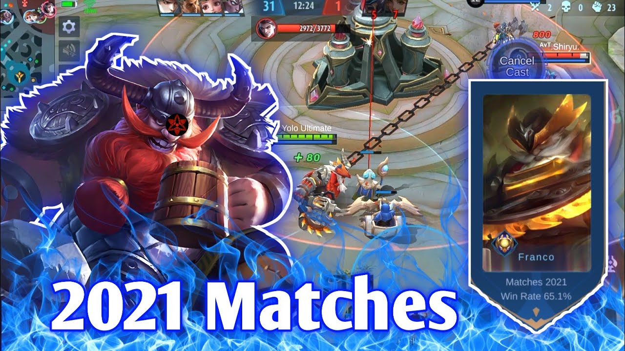 Franco Has 2021 Matches | Franco Hook Montage 2021 | Mobile Legends