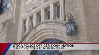 utica police officer exam
