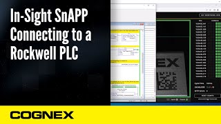 In-Sight SnAPP Sensor: Connecting to a Rockwell PLC | Cognex Support