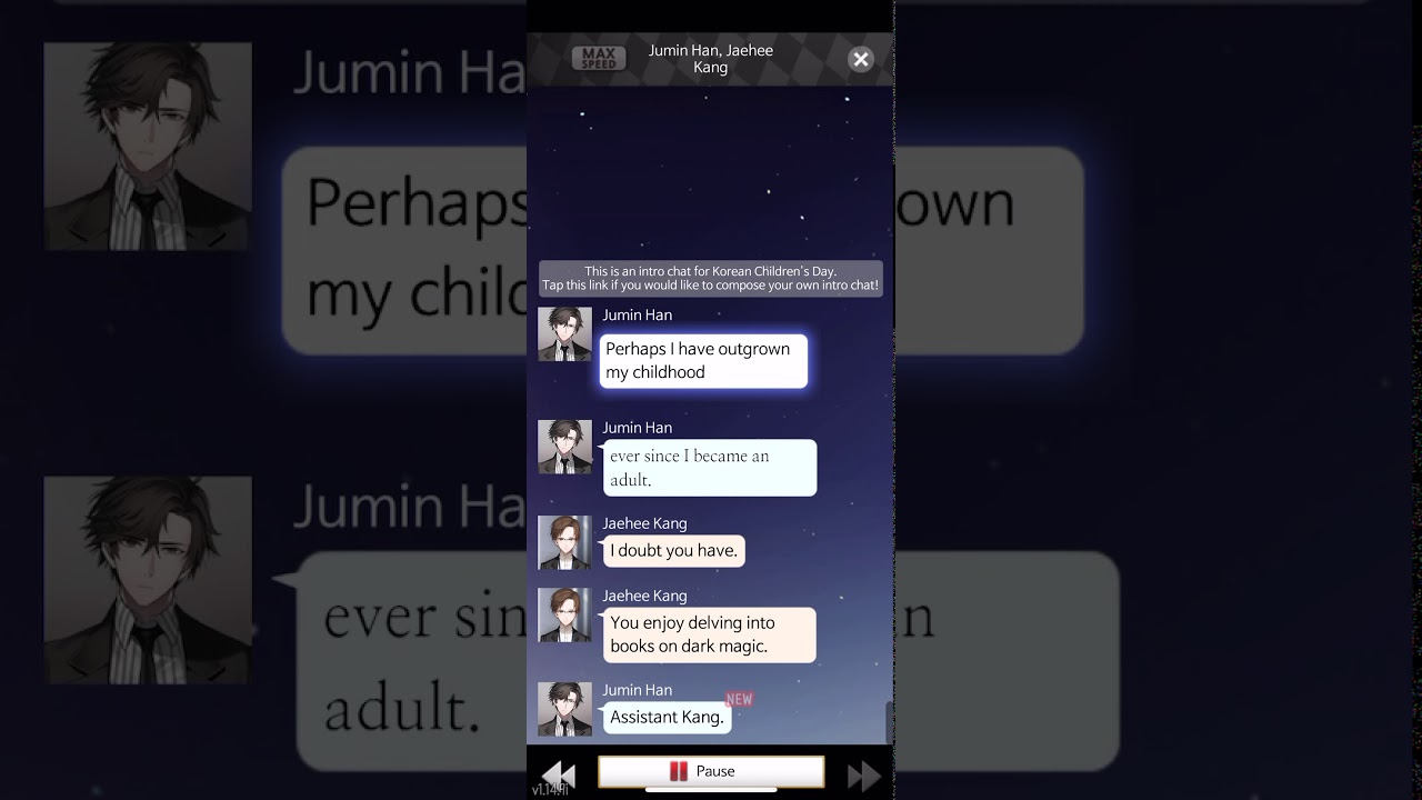 Jumin Han & Jaehee Kang - Korean Children's Day | Mystic Messenger