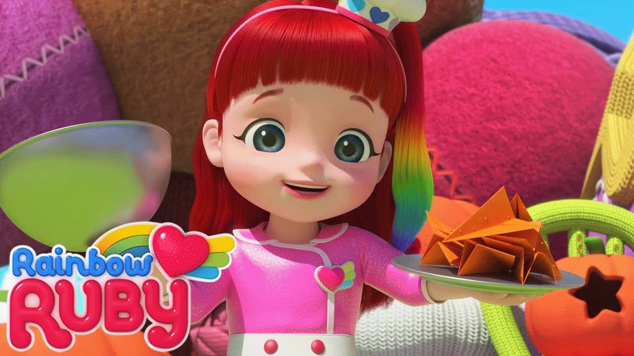 Airplane Food | Rainbow Ruby - WildBrain | Movies for Kids