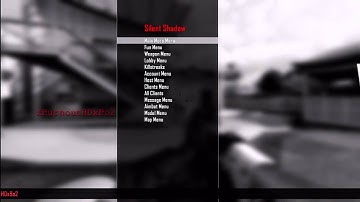 [Bo2/Ps3] Silent Shadow GSC Mod Menu | Back ❤️