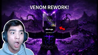 FINALLY.. Venom Fruit REWORK in Blox Fruits..! ☠️ 