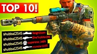 BEST Sniper Killcam EVER! - TOP 10 Black Ops 4 Epic Moments #1