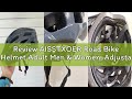 Review AISSTXOER Road Bike Helmet Adult Men &amp; Women, Adjustable Lightweight Design (22-24.5 Inches)