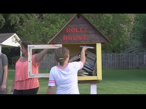 IN HOLLY'S MEMORY NORTHPORT'S LITTLE LIBRARIES PROMOTE BOOKS REMEMBRANCE