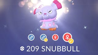 Shiny Snubbull Evolution