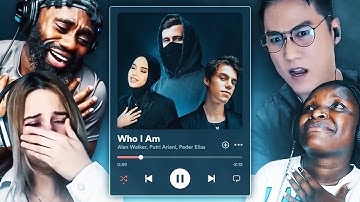 Alan Walker, Putri Ariani, Peder Elias - Who I Am (Official Reaction Compilation)