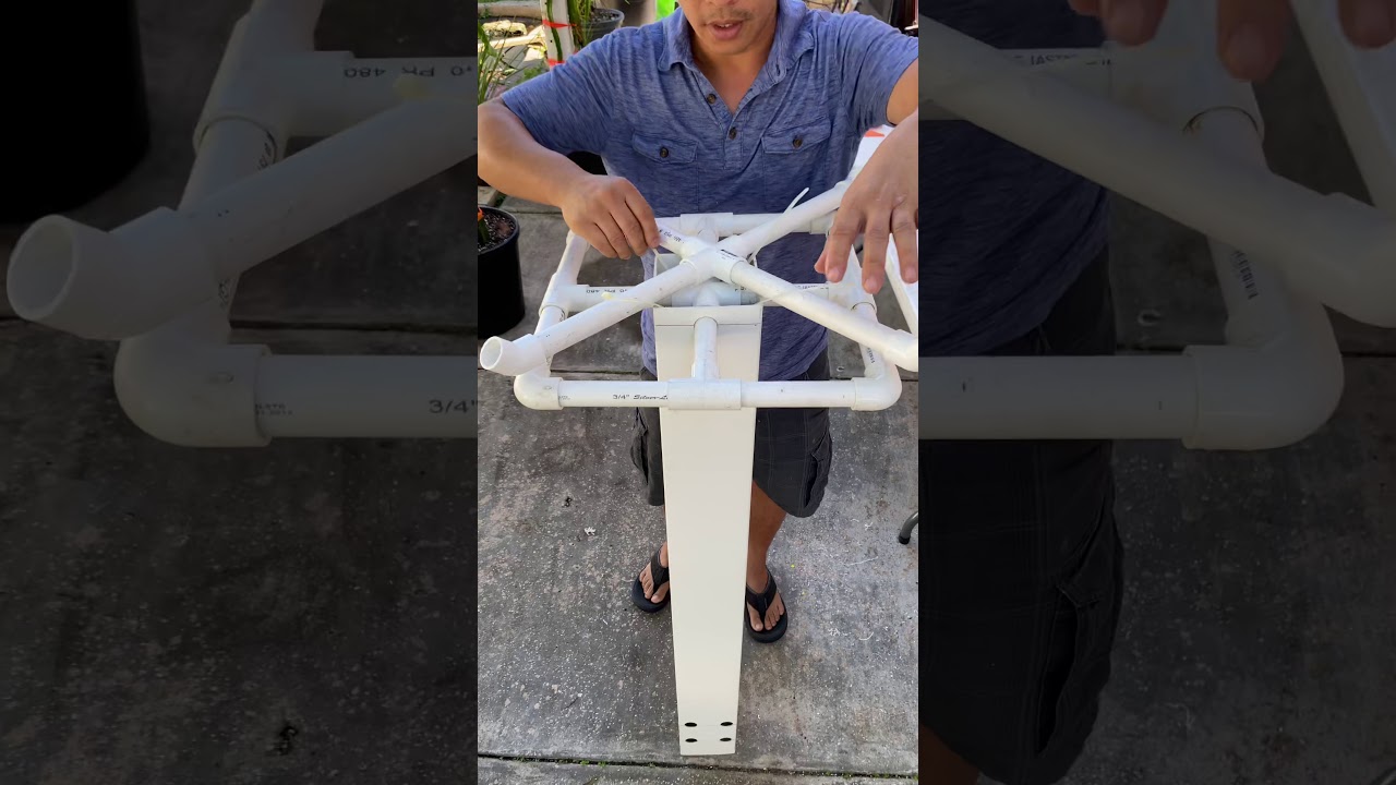 How to build an awesome dragon fruit trellis from PVC YouTube