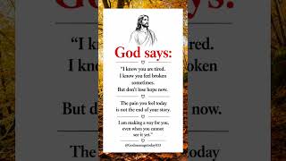 ✝️Read This if You Feel Tired and Lost 🙏
