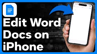 How To Edit Word Documents On iPhone screenshot 4