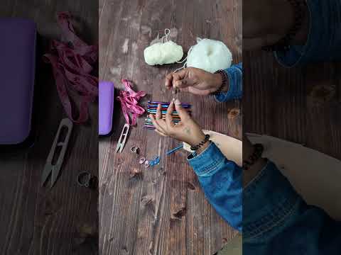 We 🩵 #Crochet - Les bases : le matériel nécessaire