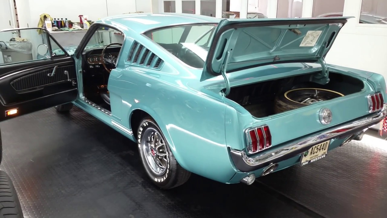 1966 Mustang Gt Fastback Interior Video