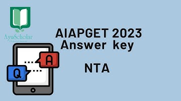 | AIAPGET 2023 - Provisional Answer Key | Uploaded in NTA Website | #nta #aiapget2023 #answerkey