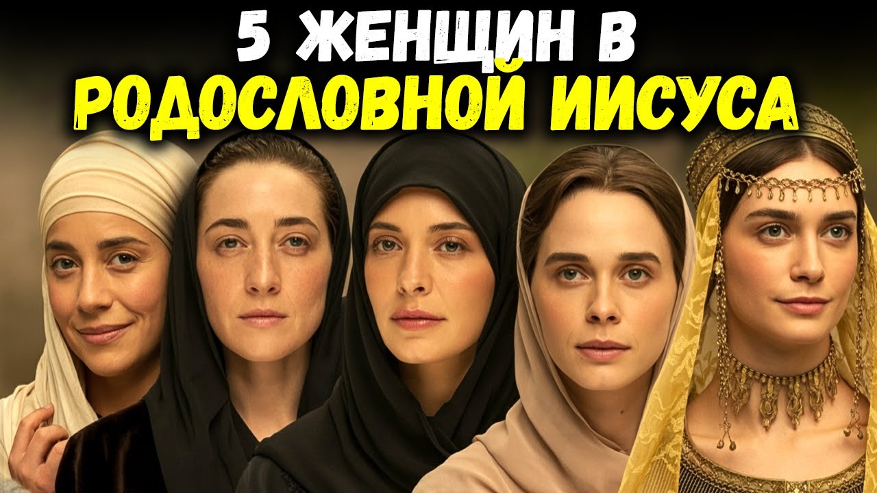 Кто Эти 5 Женщин в Родословной Иисуса? Их Истории Потрясают