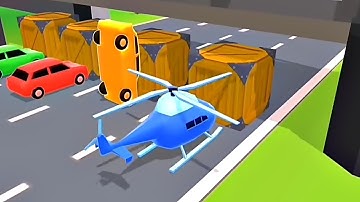 Shape Shifting 🚔🚁🚒 Gameplay All Levels Mobile Game iOS, Android New Update Stick Run Levels 949