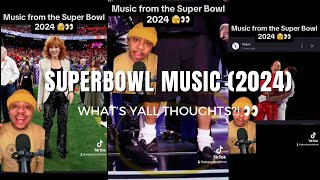 Super Bowl (2024) Music featuring Usher, Reba McEntire, Post Malone, Andra Day, Alicia Keys & More!