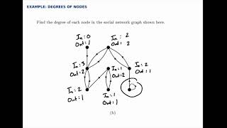 Graph Theory Example: Degrees of Nodes
