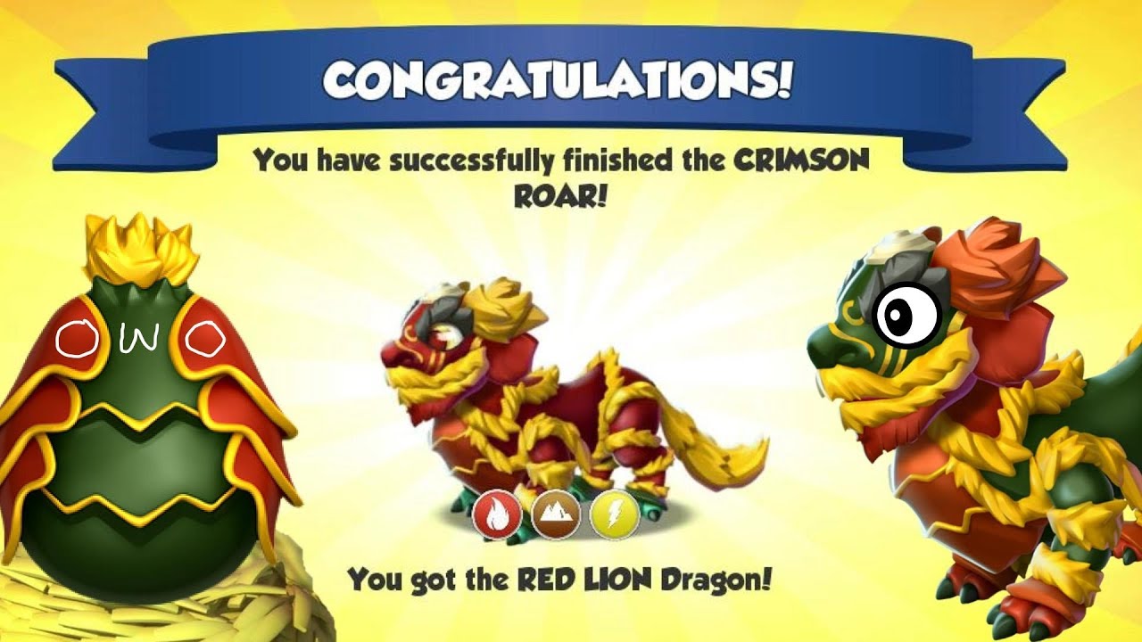 GREEN LION DRAGON HATCHING + RED LION UNLOCKING! - DML 