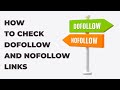 How to Check Dofollow and Nofollow Links (Quickly)