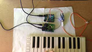 Arduino I2C MIDI Relay