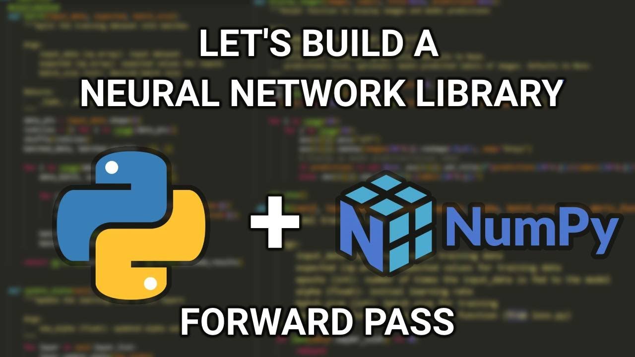 Let's Build a NEURAL NETWORK! | Forward Pass - YouTube
