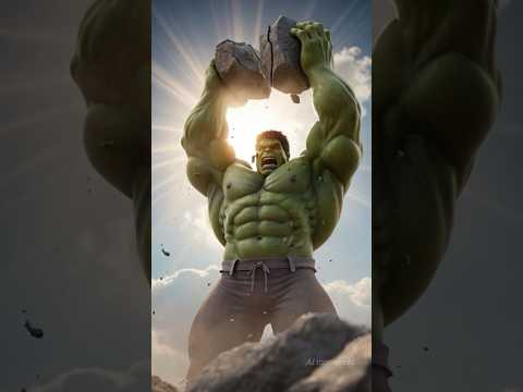 He Rebuilt a Temple… and Left Without a Like | Hulk Emotional Story| #shorts #ai #hulk