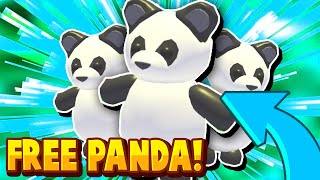 HOW TO GET A FREE PANDA IN ROBLOX ADOPT ME! Roblox Adopt Me New Lunar Update