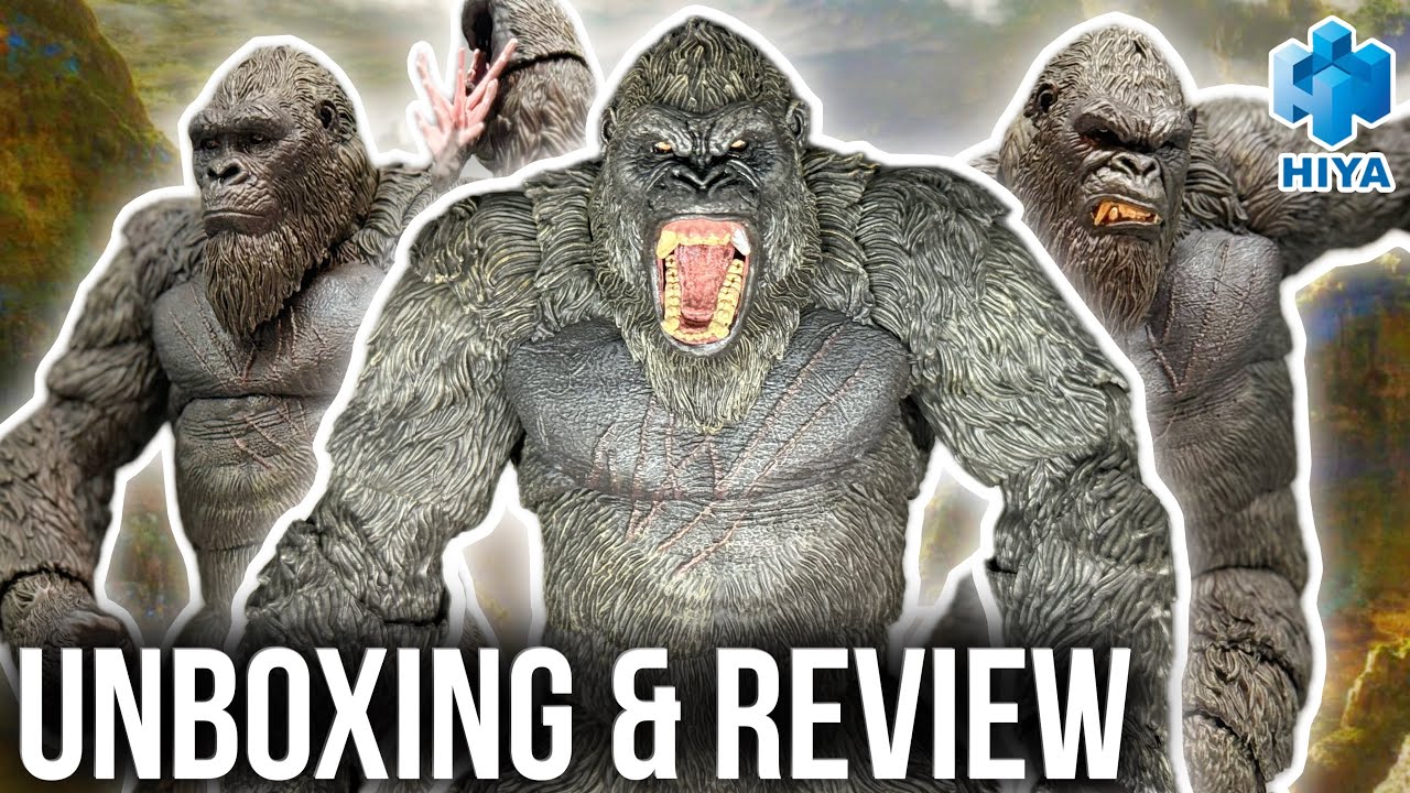 Hiya Toys KONG 2024 figure unboxing and review - YouTube