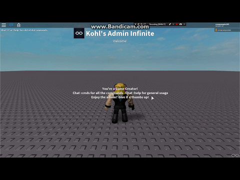 Roblox How To Add Admin Commands In Your Game Youtube