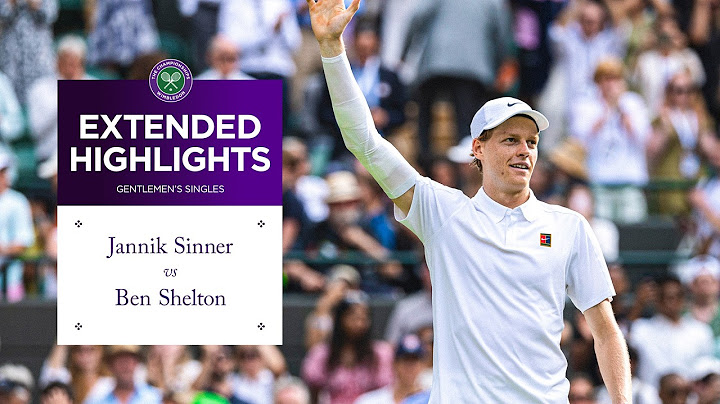 Stunning display | Jannik Sinner vs Ben Shelton | Extended Highlights | Wimbledon 2025