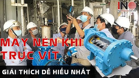 Nguyên lý hoạt động máy nén khí trục vít | Screw compressor working principle