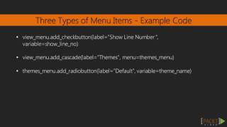 66   Implementing the View Menu
