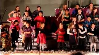 Tyler's grade 1 Christmas concert