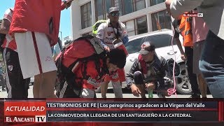 La conmovedora llegada de un santiagueño a la Catedral