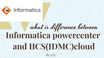 WHAT IS DIFFERENCE B/W INFORMATICA PC AND IICS (CLOUD)