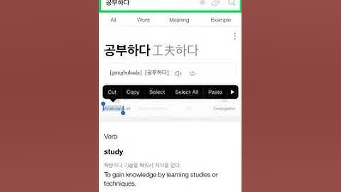 how to learn korea with App NAVER