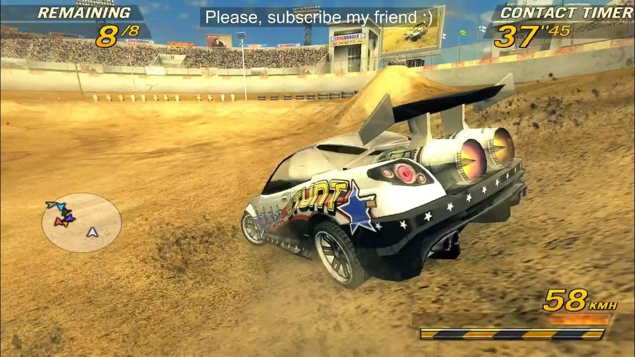 FlatOut 2 PS2 Gameplay HD (PCSX2) 