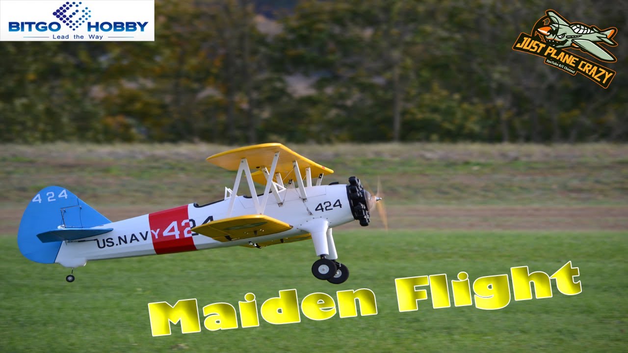 Maiden Flight of the Dancing Wings Pt17 Balsa 1600mm PNP ARF from Bitgo Hobby