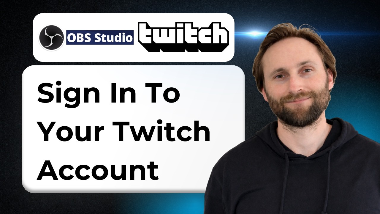 How to Sign In to Your Twitch Account in OBS Studio [2026 Guide] - YouTube