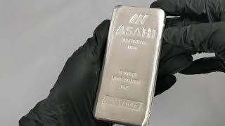 Celebrity 1 kilo Asahi Silver Bar at Bullion Exchanges Net Worth
