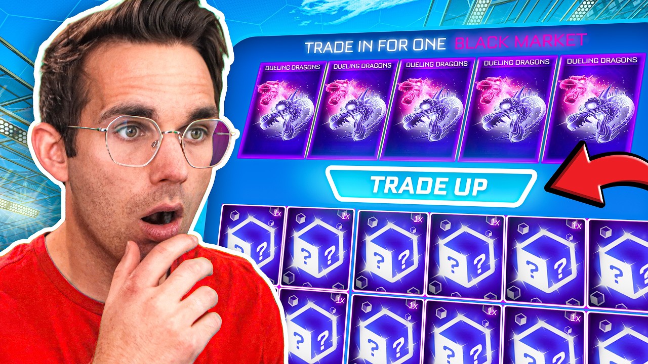 Trading Up *ALL* My Items to BLACK MARKET! (300+ Trade Up On Anarchy's)