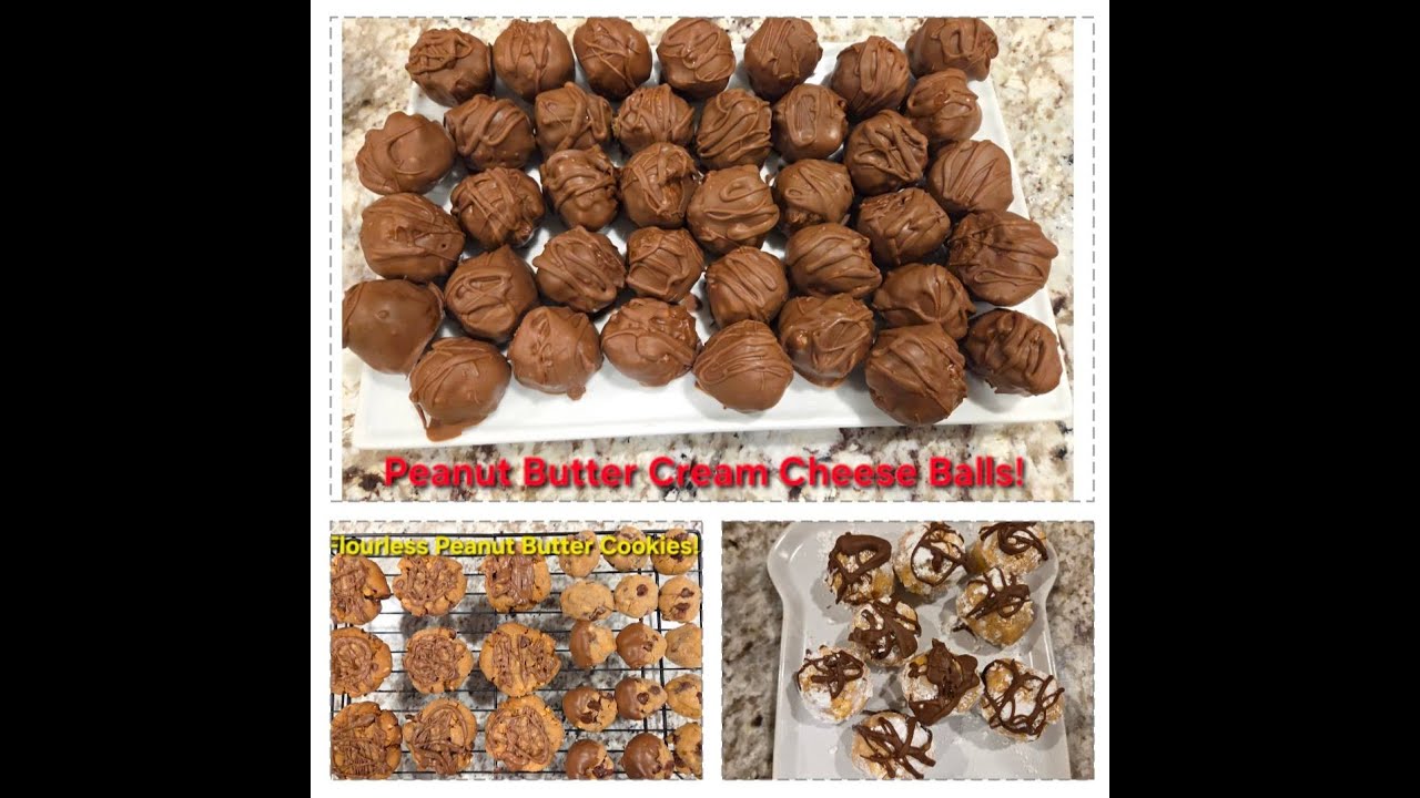 Печенье с арахисовой пастой без муки? Шарики из арахисовой пасты и сливочного сыра: быстро, легко...