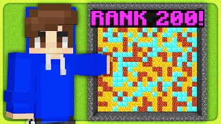 I REACHED Mine Rank 200 in Minecraft Prison | AkumaMC