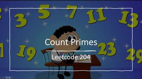 Sieve of Eratosthenes | Count Primes | Leetcode 204 | Live coding session | LC Easy