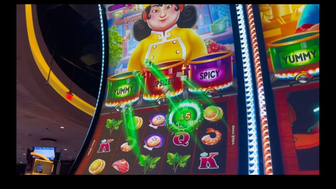 Yummy upsized spicy slot machine. Freeplay turned into 100’s that’s