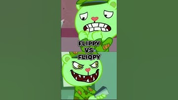 Flippy VS Fliqpy 🆚️ #vsbattle #flippy #fliqpy #demons #vs #htf #happytreefriends #short #shorts