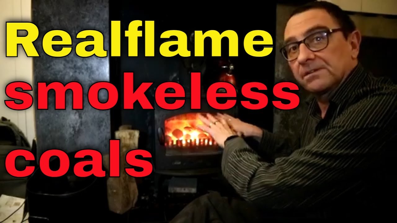 Realflame smokeless coals - YouTube
