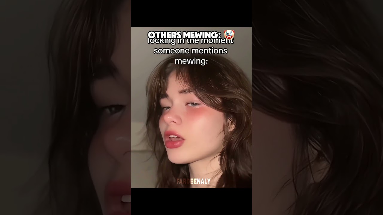 Others mewing vs king of mewing 💀☠️